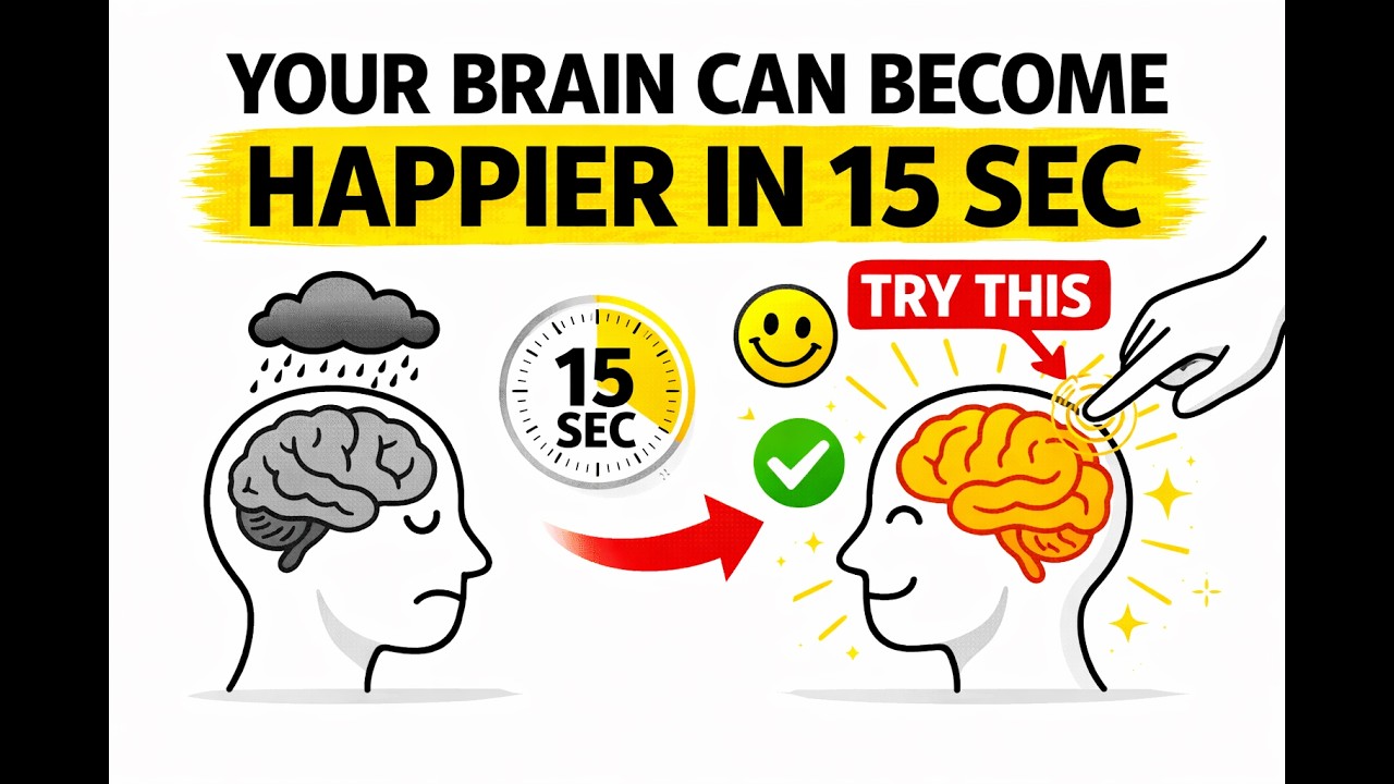 Your Brain Can Become Happier in 15 Seconds Try This