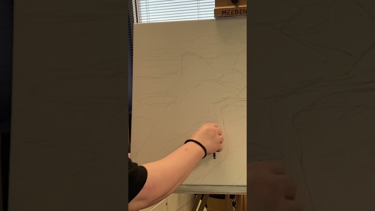 Prepping Canvas for Painting