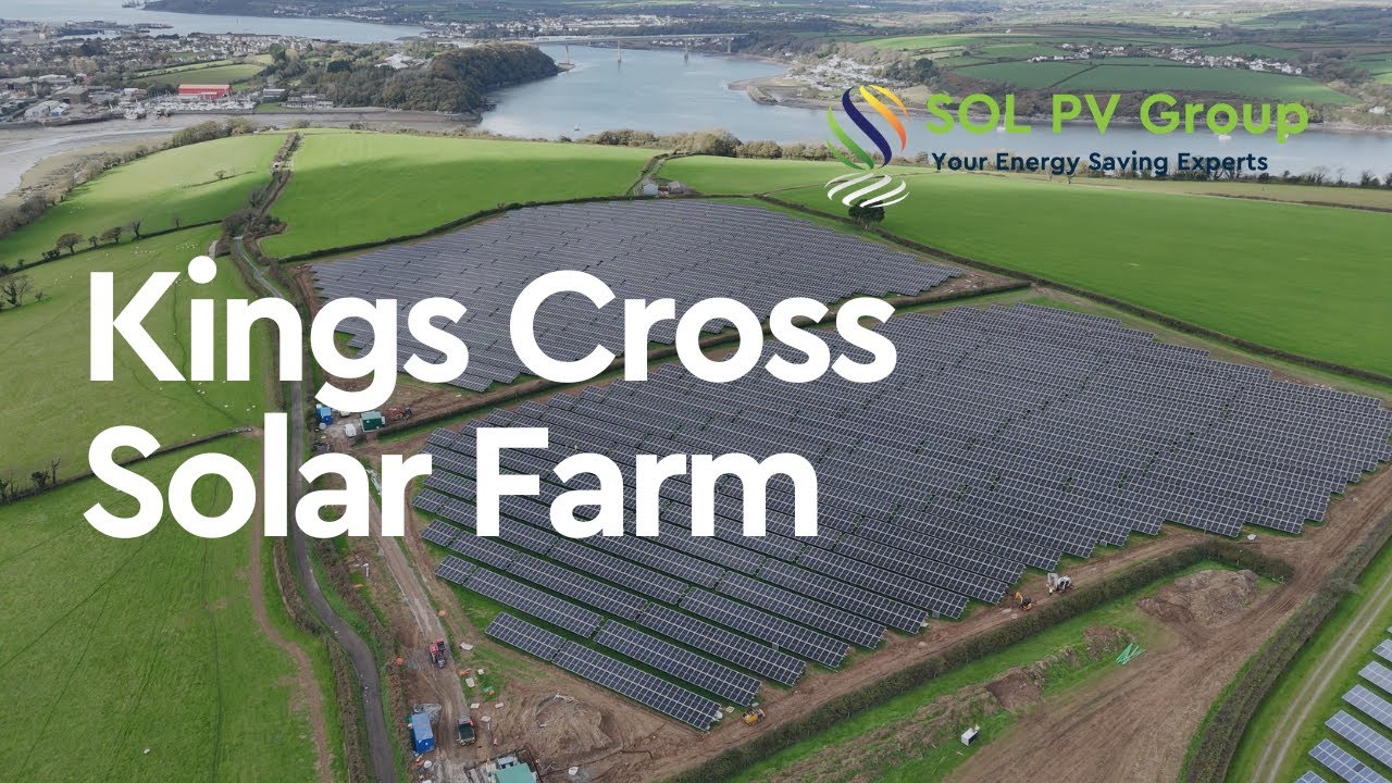 Solar Farm powering 40% of Kings Cross Estate in Point Lane, Pembrokeshire