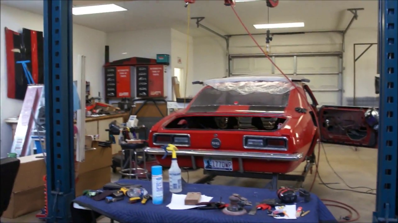 1968 camaro rocker removal part 1