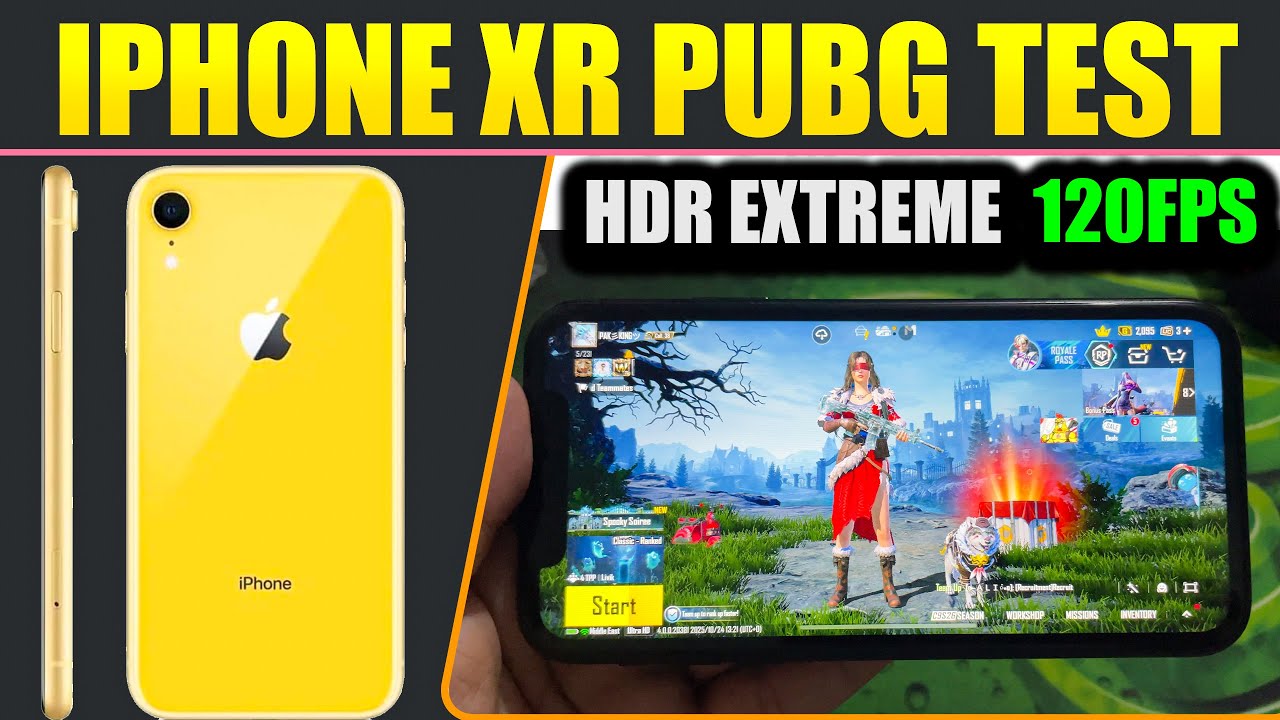 iPhone XR Pubg Test Gameplay in 2025 😮 Pubg Mobile Review