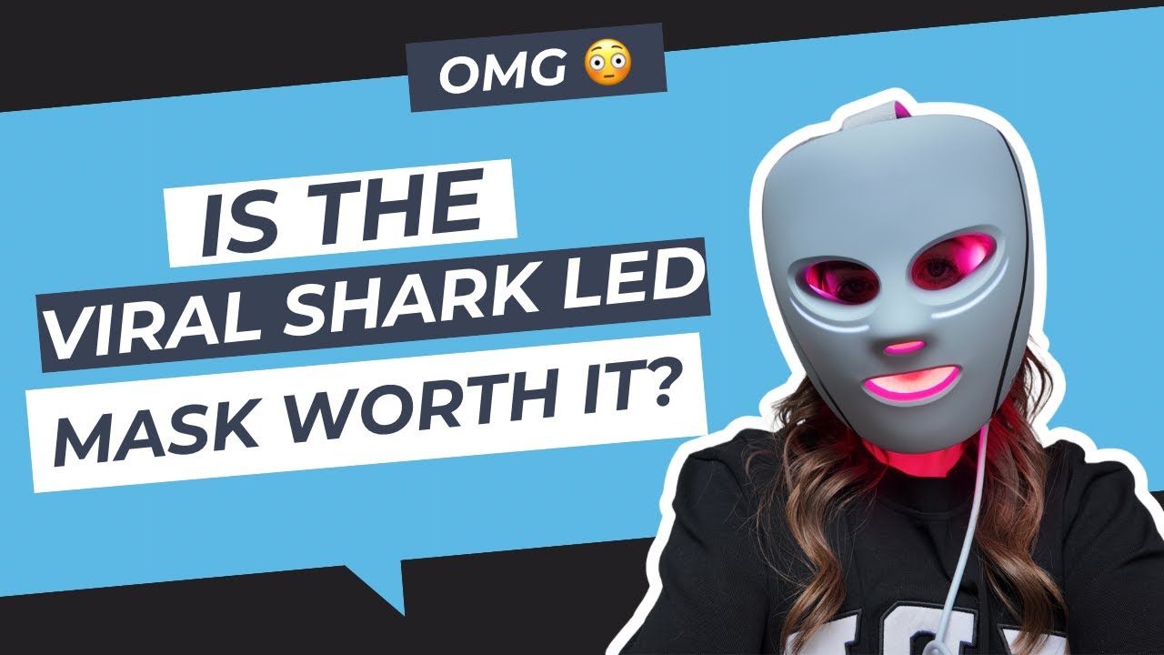 Shark CryoGlow LED Face Mask Review