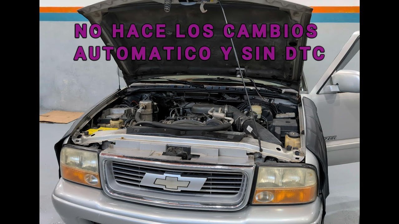 CHEVROLET BLAZER CAJA MODO SEGURIAD SIN DTC