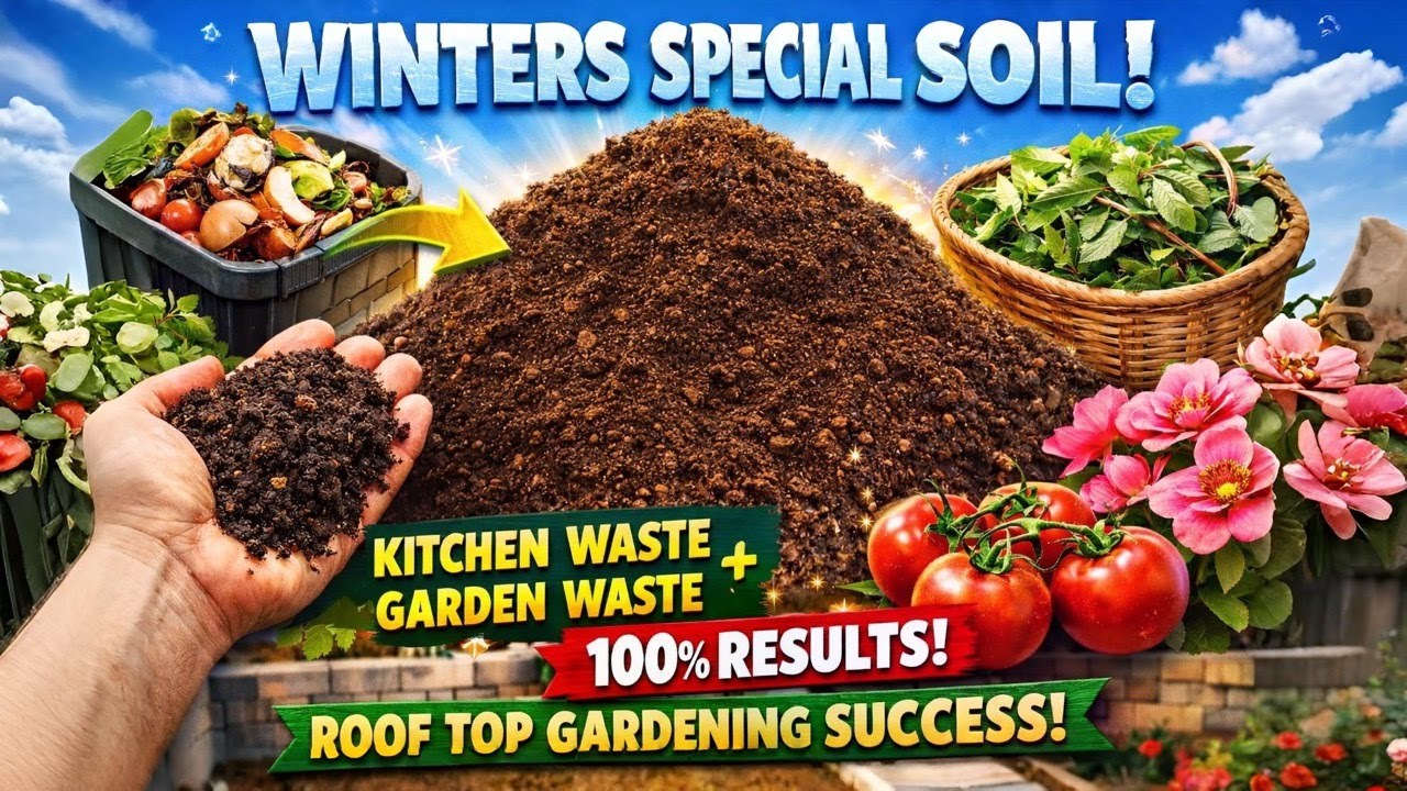Make FREE Organic Compost at Home with Kitchen Waste