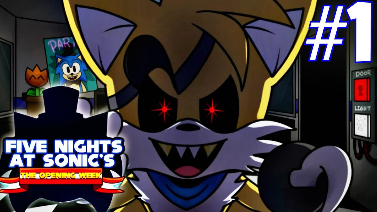 THE REMASTERED IS SOOOOO CLEAN! | Five Nights At Sonic's Remastered: The Opening Week EP. 1