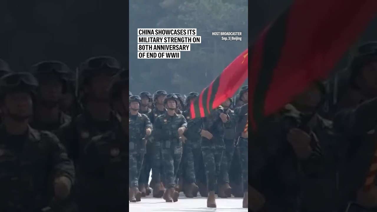 China showcases its military strength on 80th anniversary of end of WWII