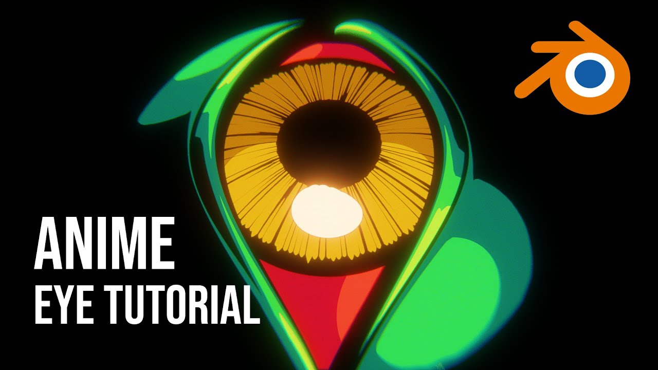 Create Anime Eye - Blender Tutorial Pt.1