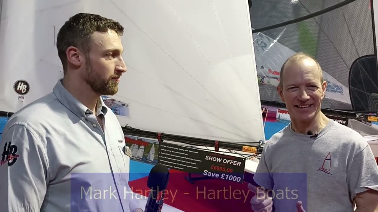 Streaker fit-out options - Hartley Boats at Dinghy Show 22