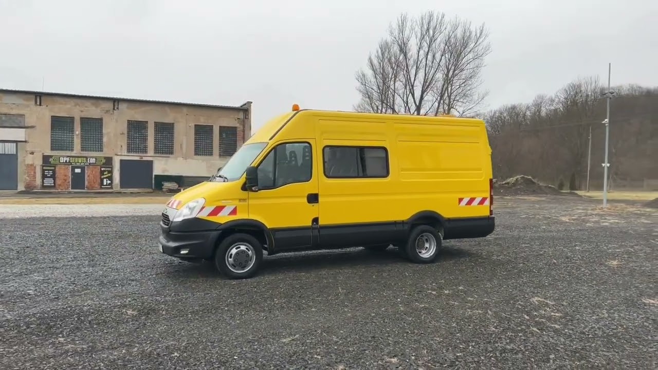 IVECO DAILY Załogowe auto, Brygadowe na 7 Os&oacute;b, Klima, Elektryka, Ładnu stan