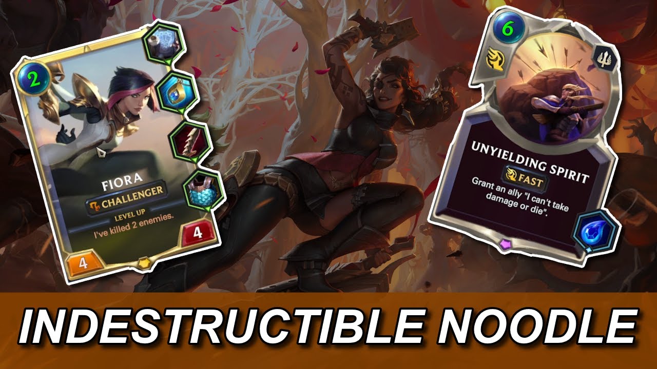 INDESTRUCTIBLE POOL NOODLE - [Legends of Runeterra - Path of Champions]