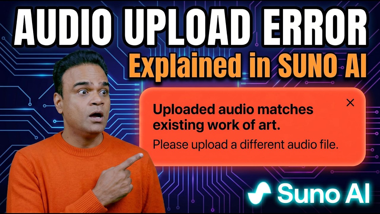 Suno AI Upload Not Working? Do This!