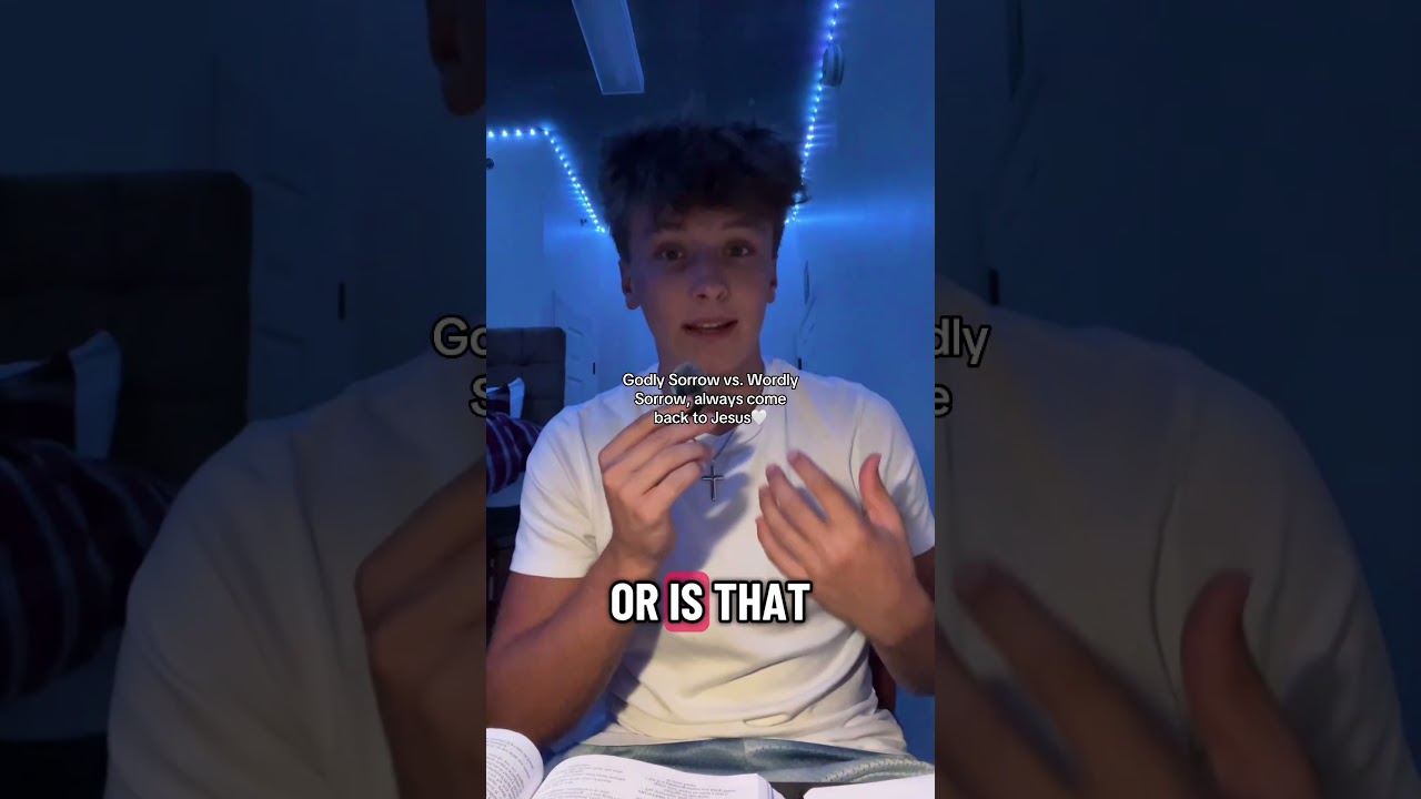 Godly Sorrow or Worldly Sorrow⁉️ #shorts #god #jesus #fyp #youtube #bible #love #motivation