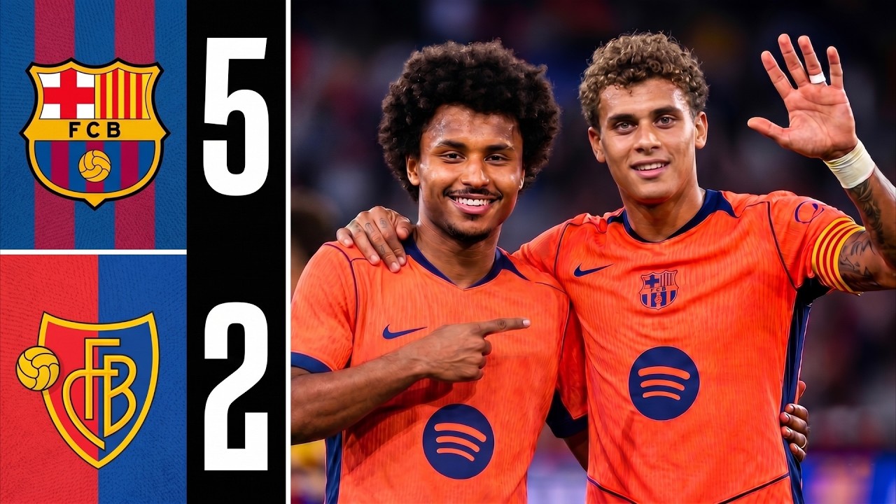 Barcelona vs Basel | Extended HIGHLIGHTS | Pre-Season 2026/27