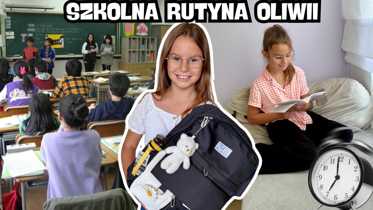 Szkolna rutyna 3-cio klasistki💖 Na jakie zajęcia dodatkowe chodzi Oliwia?💖