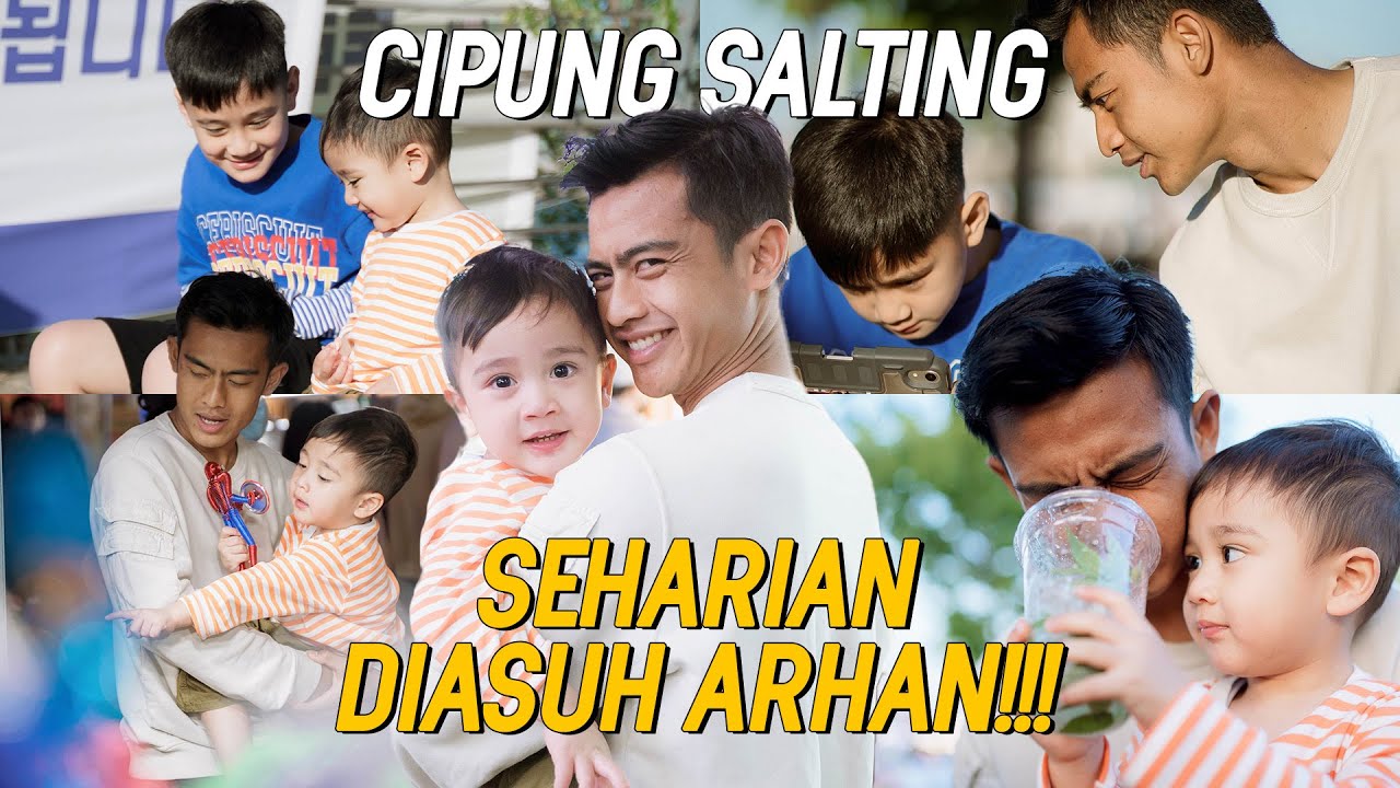 AZIZAH PERSIAPAN PUNYA ANAK!!!ARHAN RELA SEHARIAN NGASUH CIPUNG DI KOREA!!CIPUNG SALTING