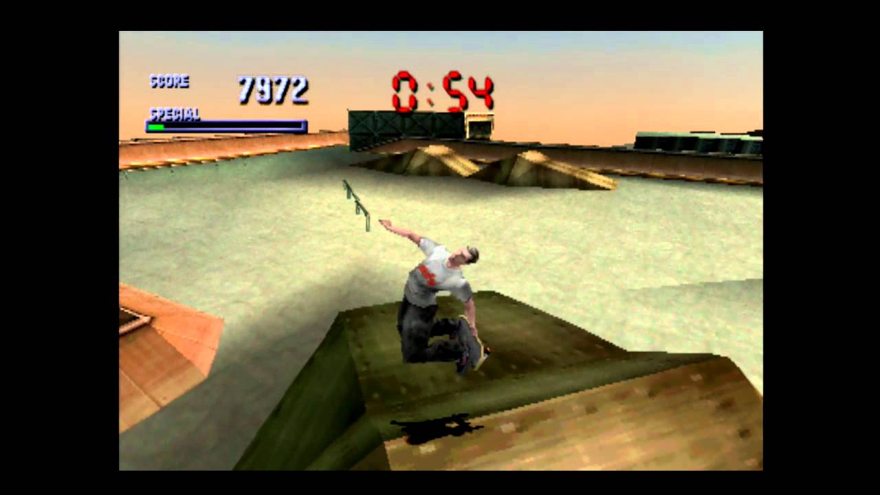Tony Hawk's Skateboarding (Tony Hawk's Pro Skater) [PS1, 1999]