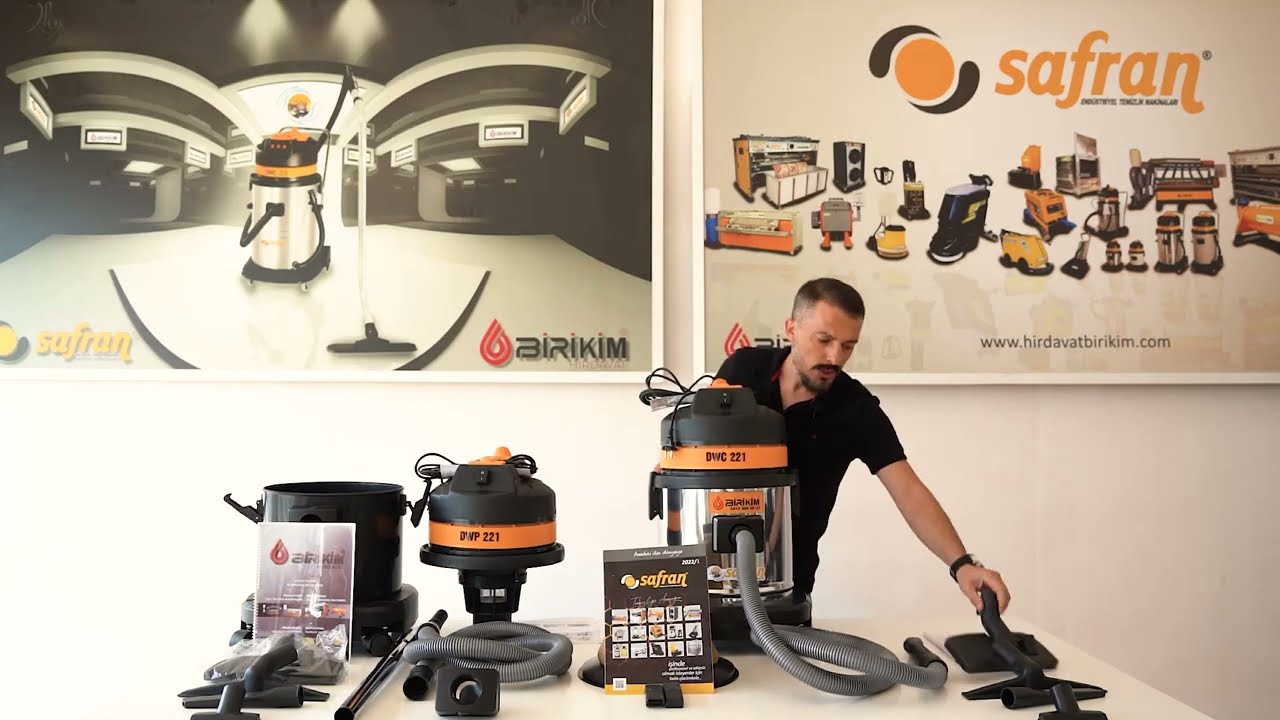 Tek Motorlu End&uuml;striyel S&uuml;p&uuml;rge Safran DWP-DWC 221 | Taner Varol Anlatıyor