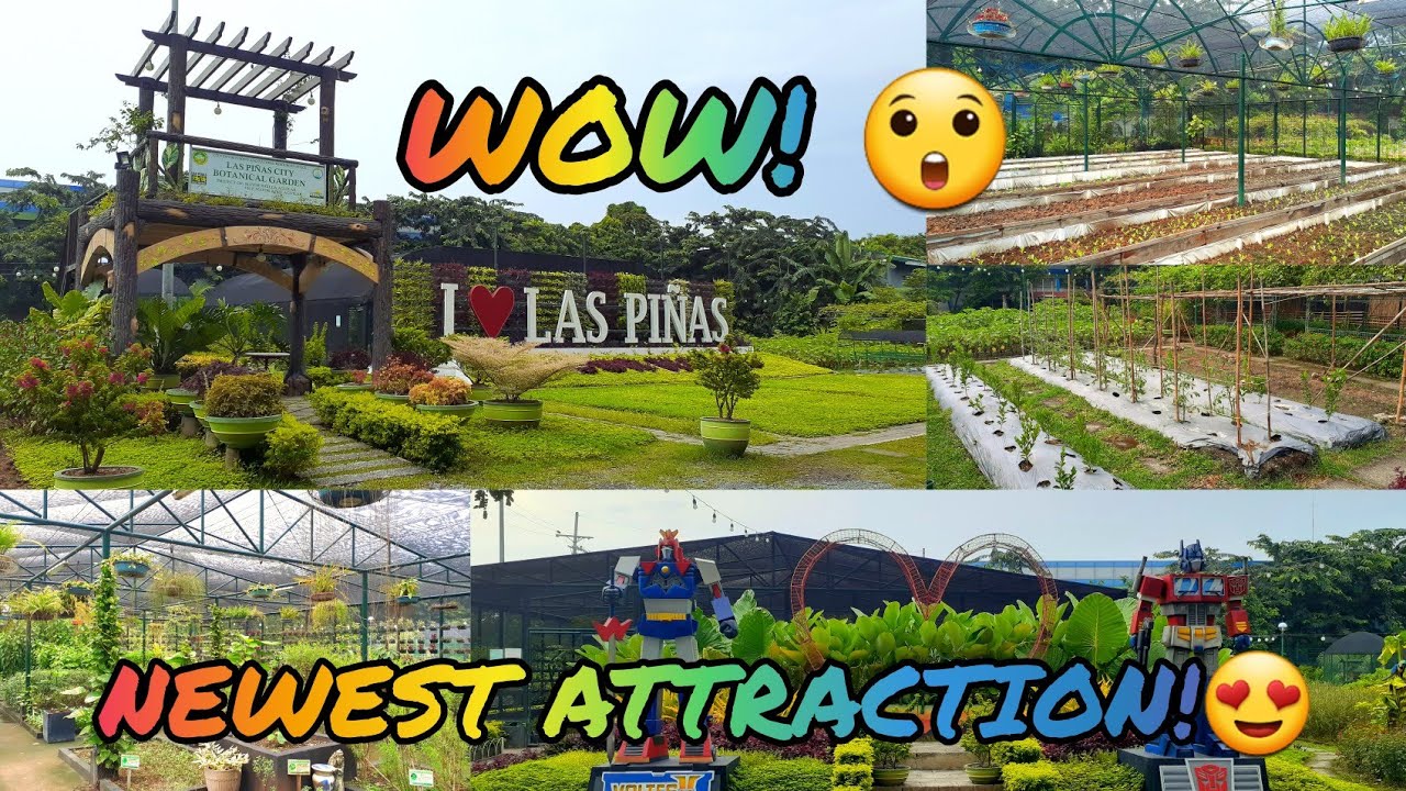 METRO MANILA'S NEWEST TOURIST ATTRACTION! LAS PIÑAS CITY BOTANICAL GARDEN!