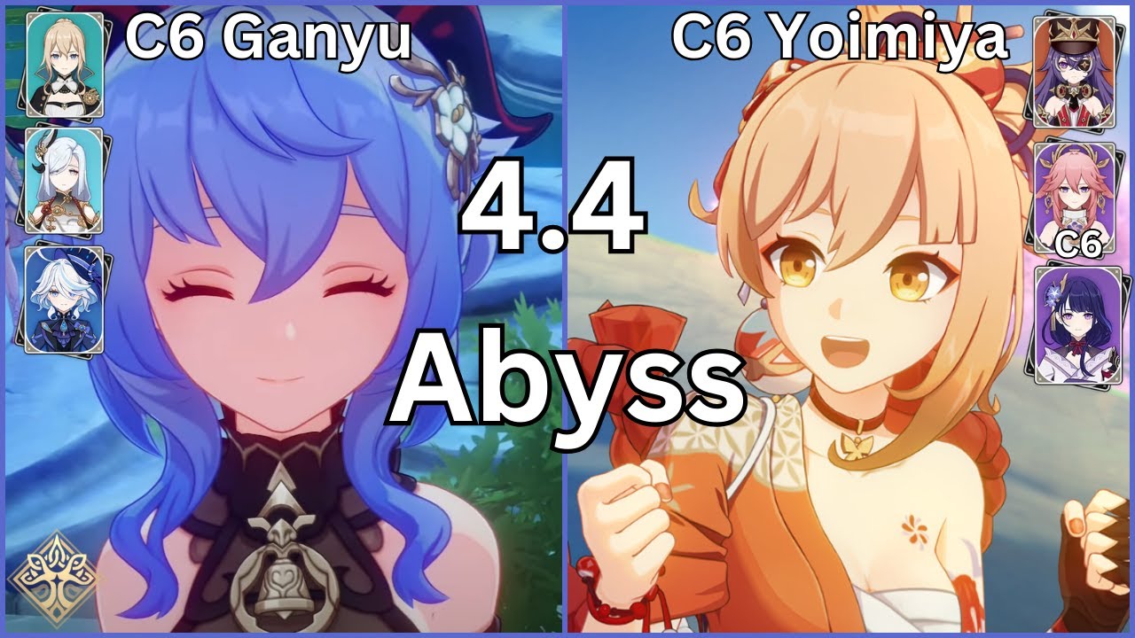 C6 Ganyu C6 Yoimiya & Yae | Spiral Abyss 4.4 Floor 12