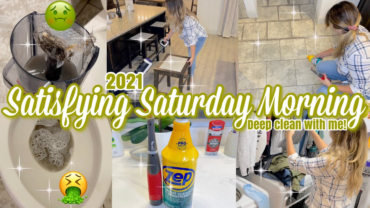 ✨NEW! CLEAN WITH ME | SATISFYING SATURDAY DEEP CLEAN WITH ME | SPEED CLEANING