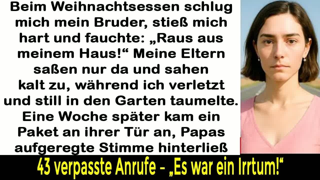 Mein Bruder warf mich an Weihnachten raus –am nächsten Tag stand ich als Besitzerin seines Hause