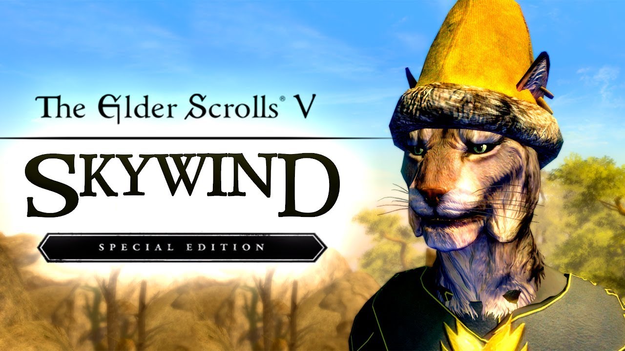 MORROWIND на движке SKYRIM SPECIAL EDITION ( SKYWIND )