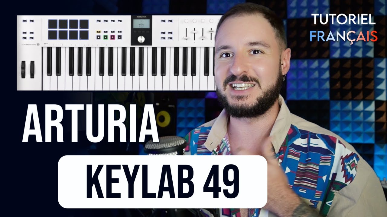 Le MIDI Controller: ARTURIA - KEYLAB ESSENTIAL 49 MK3
