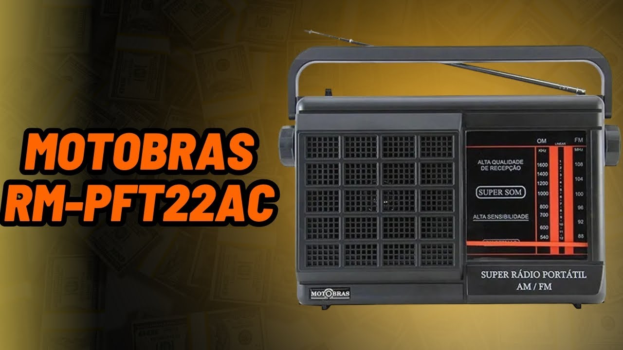 Rádio Motobras RM-PFT22AC Manutenção