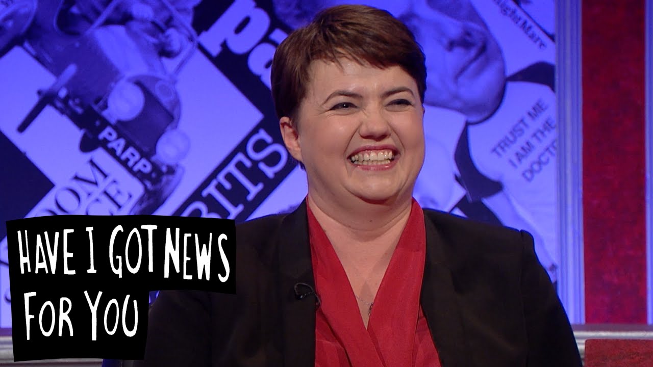 Reading Ruth Davidson's Tweets - Have I Got News For You