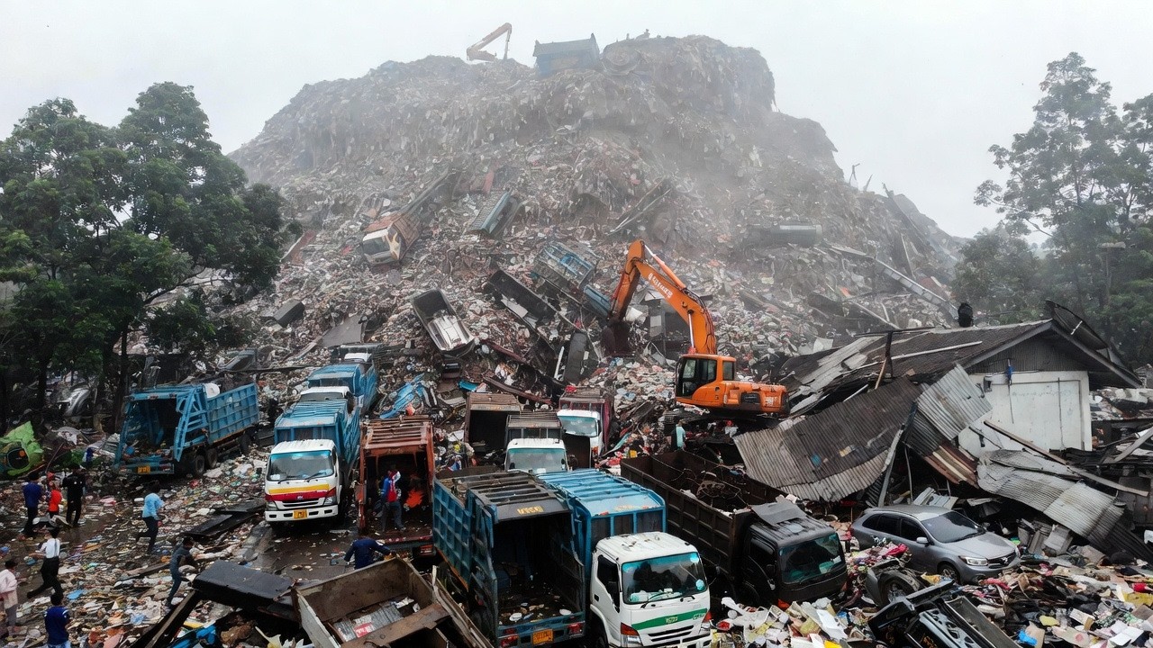 Longsor Gunung Sampah TPST Bantar Gebang Bekasi, Proses Evakuasi dan Penanganan Masih Berlangsung