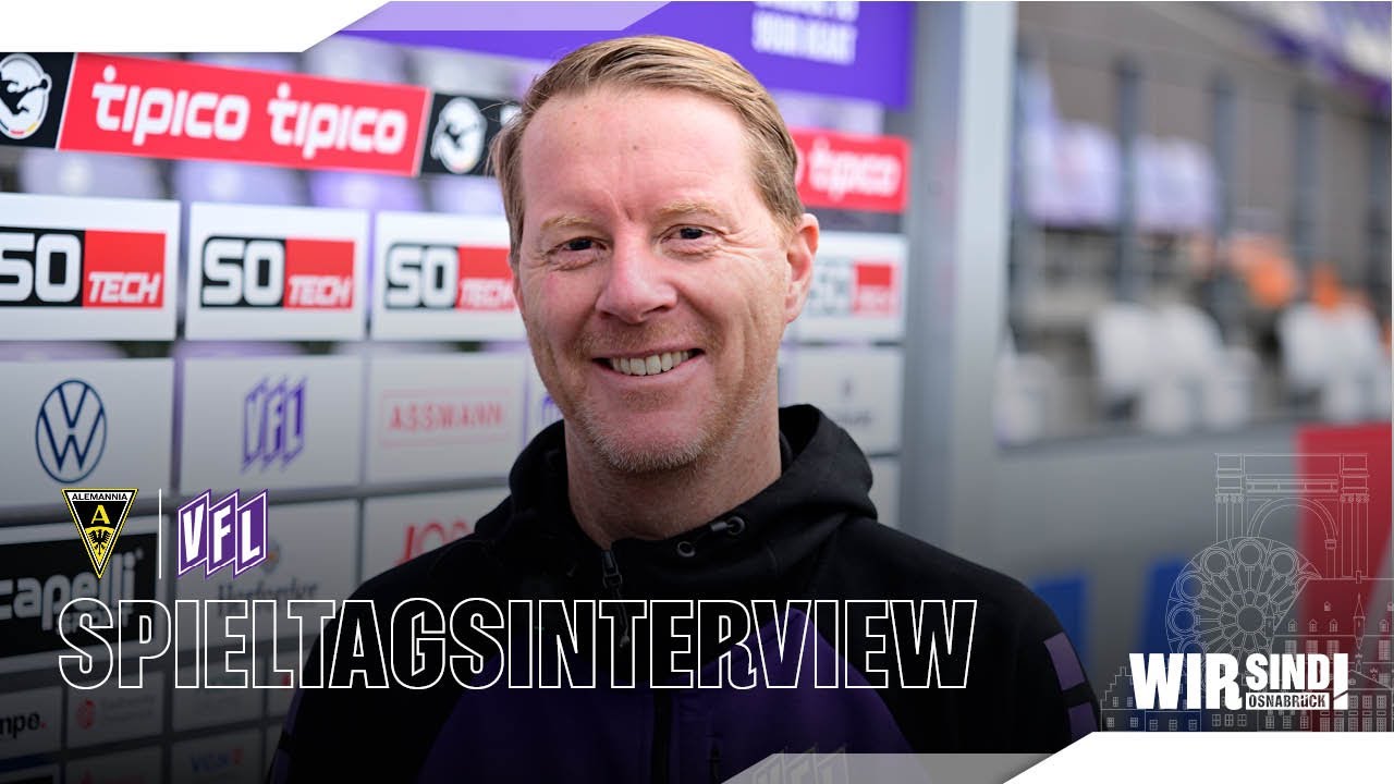 Spieltagsinterview vor #AACOSN | Alemannia Aachen - VfL Osnabrück