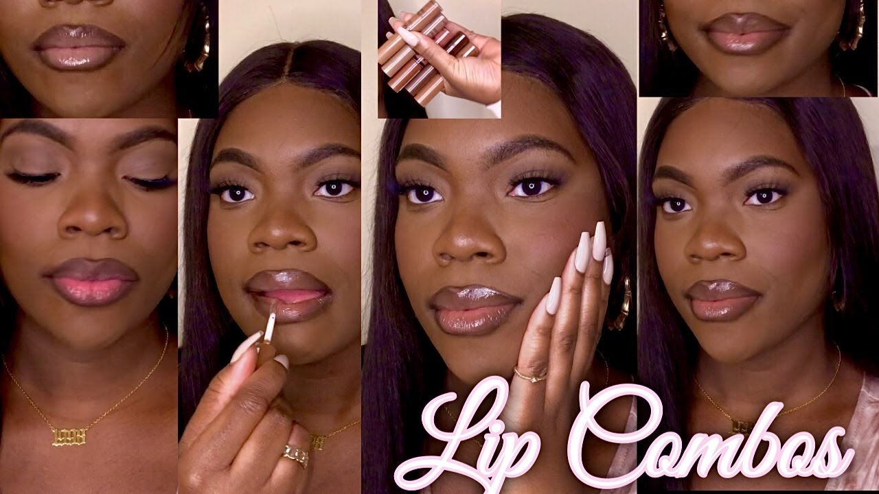 BEST NYX Butter Gloss Lip Combos on DARK SKIN