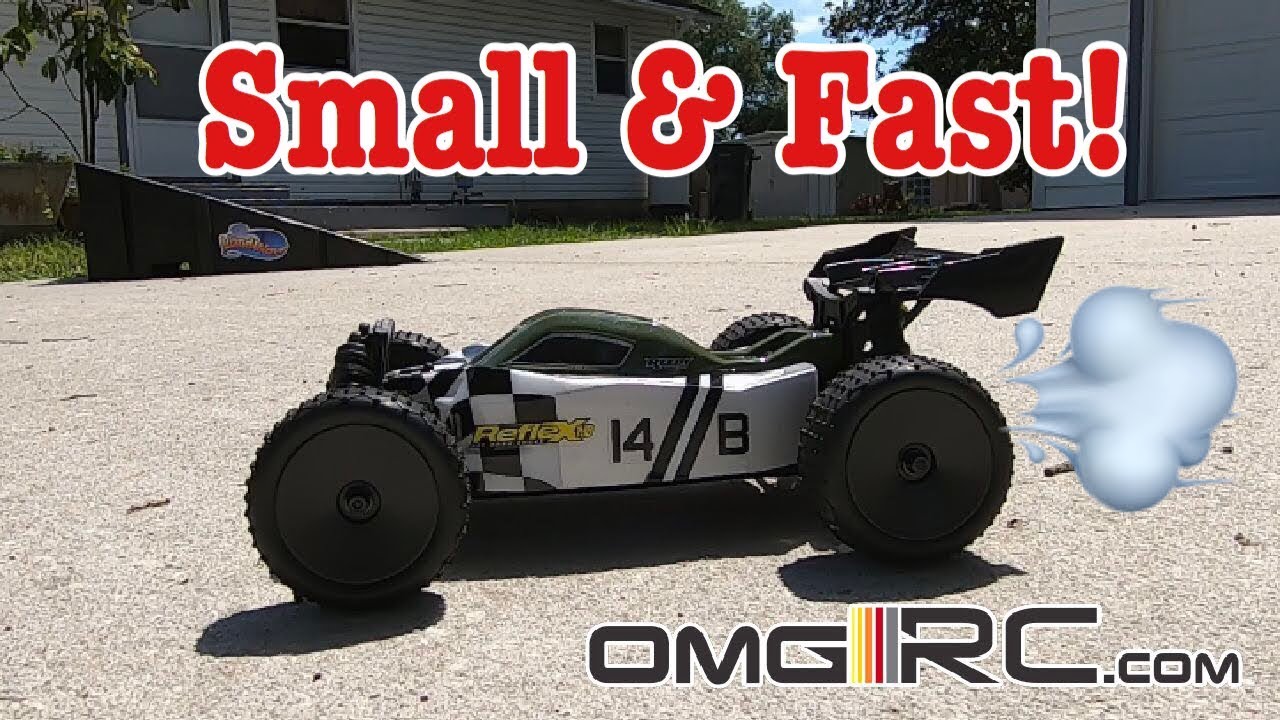 Unboxing & Runinig😎 Team Associated's 1/14 scale Reflex 14B 4WD electric buggy  OMGRC