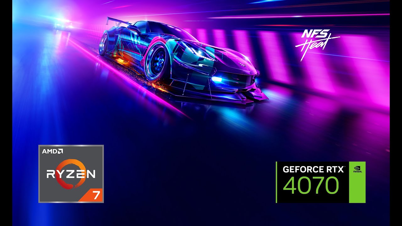 Need For Speed  Heat | RTX 4070 | 4K, 1440p, 1080p | Ryzen 7 5700X | PC Performance