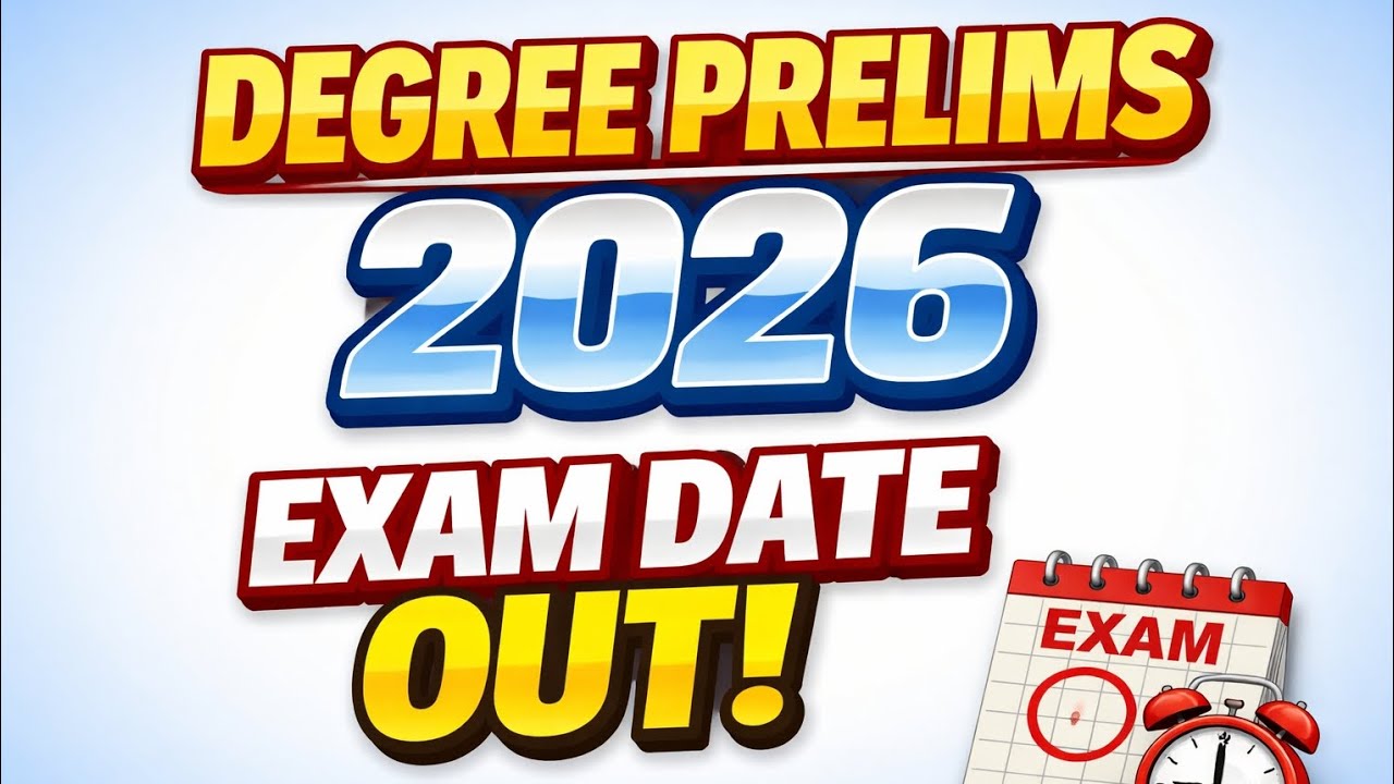 Psc degree prelims exam date 2026