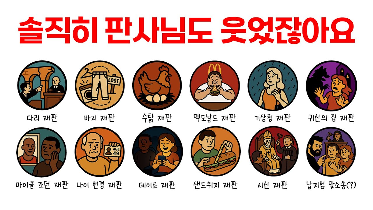 골 때리는 실제 재판 사례 ㅋㅋ