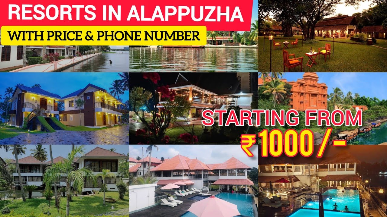 Best Resorts in Alappuzha || Hotels in Alappuzha || places in alappuzha || Alappuzha || Kerala