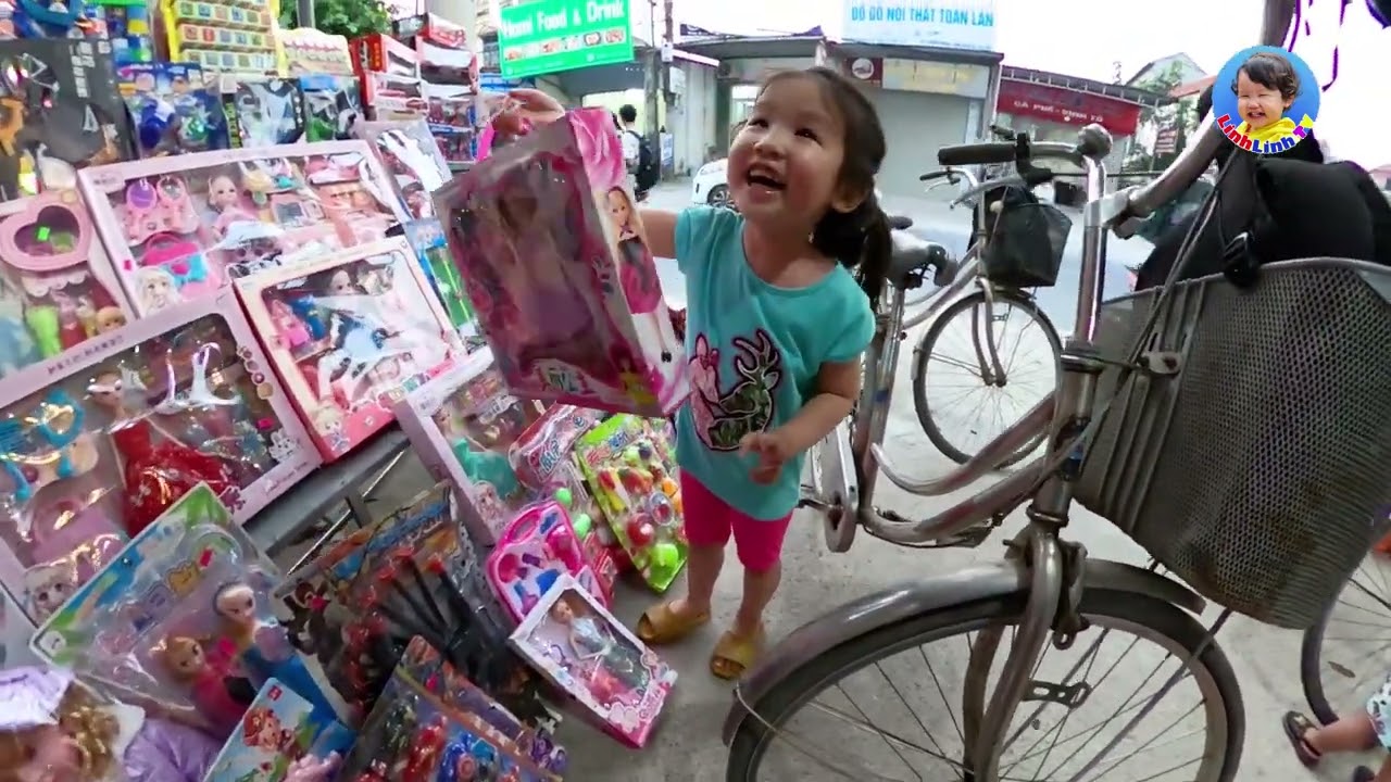 Bé đi mua búp bê ❤ Búp bê elsal ❤ Búp bê baby ❤ Linhlinh TV