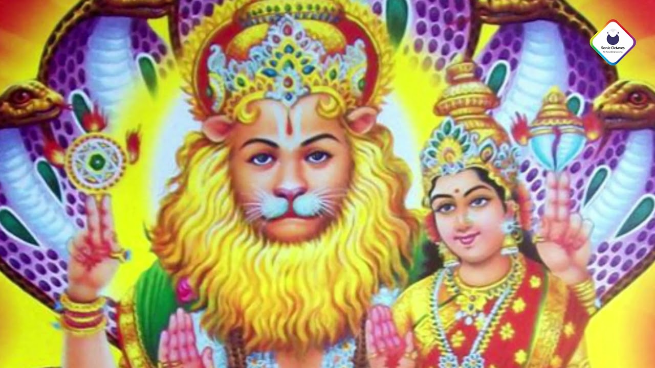 Narasimha Stuti by Shani Dev   शनैश्चरकृता नरसिंहस्तुतिः   Narasimha Stuti with Lyrics