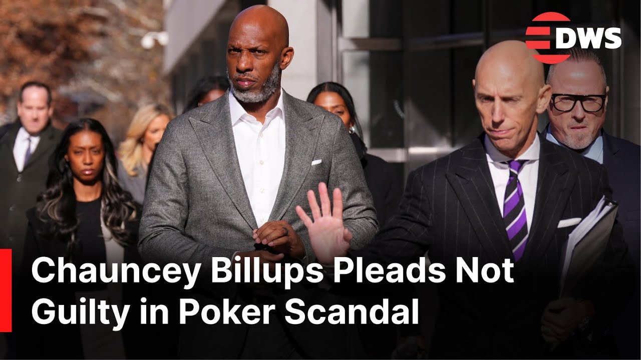 Chauncey Billups Pleads Not Guilty in Brooklyn Federal Court Poker Scandal | DWS News | AD1N