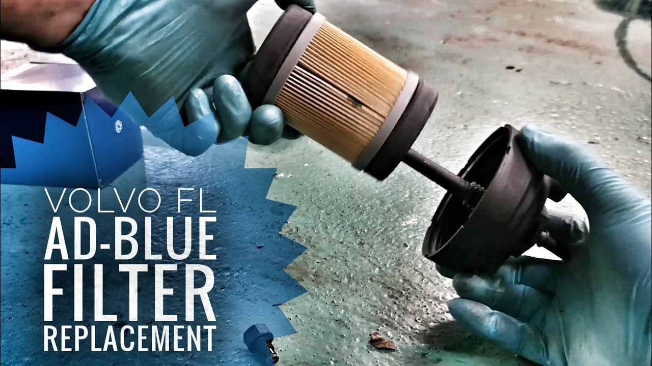 Volvo FL Ad-Blue Filter replacement.