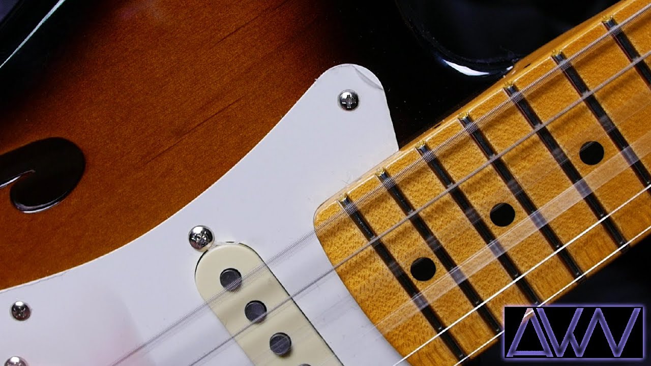 AVW Demos the new Eric Johnson Slimline Fender Strat Guitar
