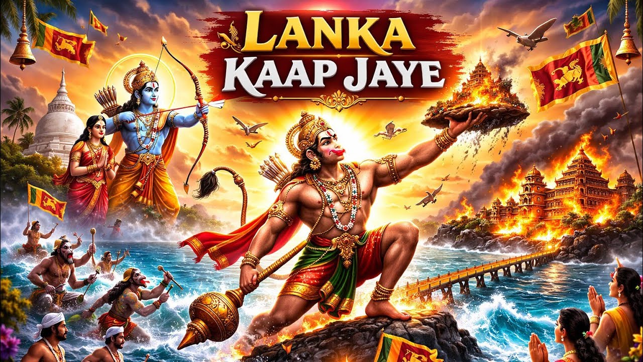 लंका काँप जाए जब नाम बजरंगबली का आए 🔥🚩Lanka Kaap Jaye | Powerful Hanuman Bhajan | Bajrang Bali 