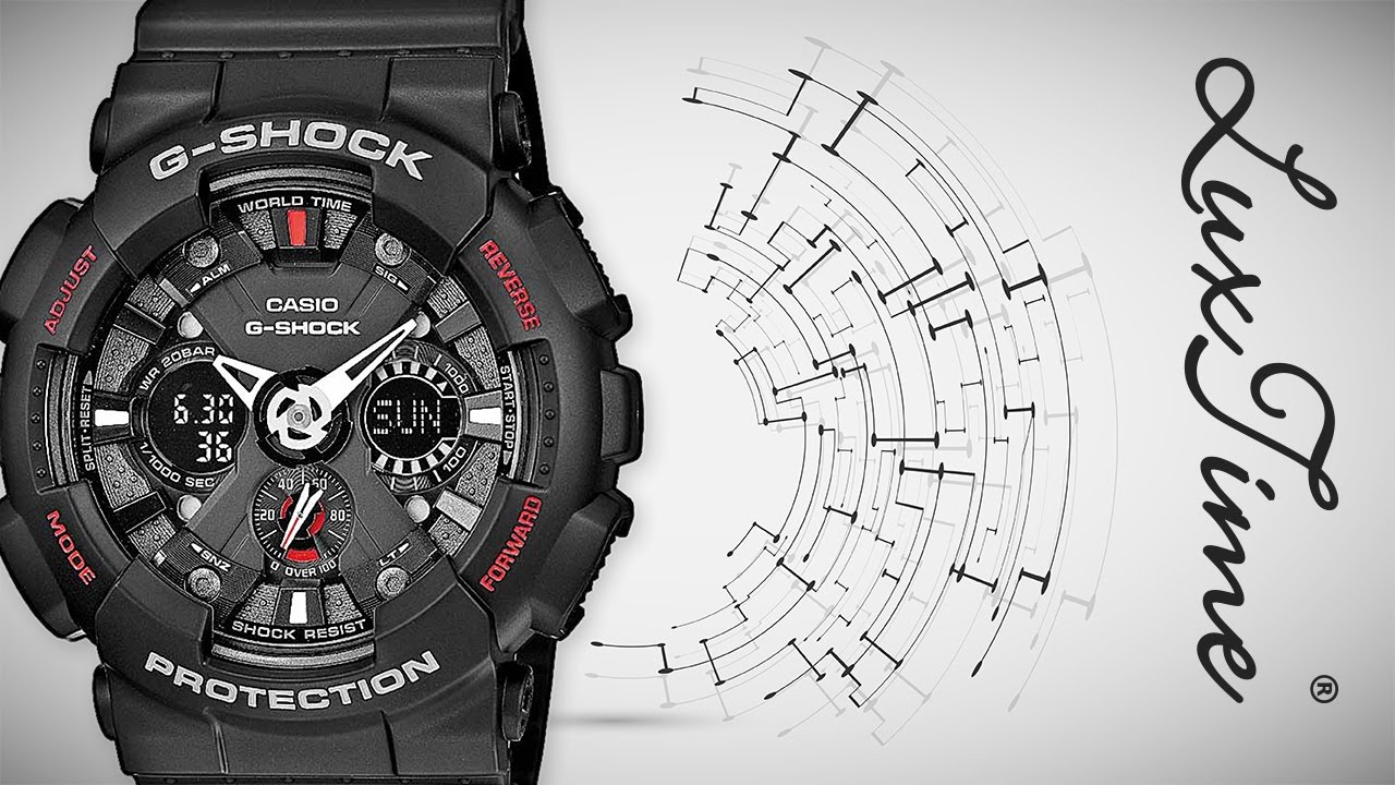 LuxTime.pl zegarek CASIO GA-120-1AER