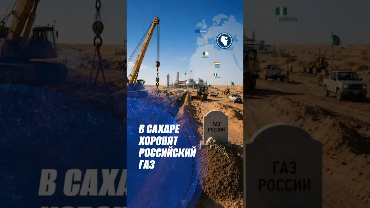 Africa is building a gas pipeline to Europe. In 2027, the EU will completely abandon gas from Rus...