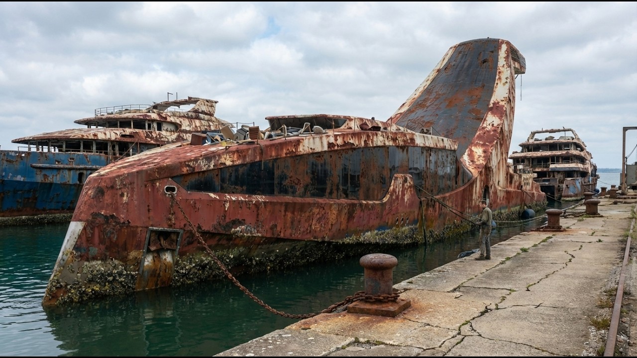 I Bought a $450M Abandoned Futuristic Mega Yacht No One Could Save &mdash; And Fully Restored It