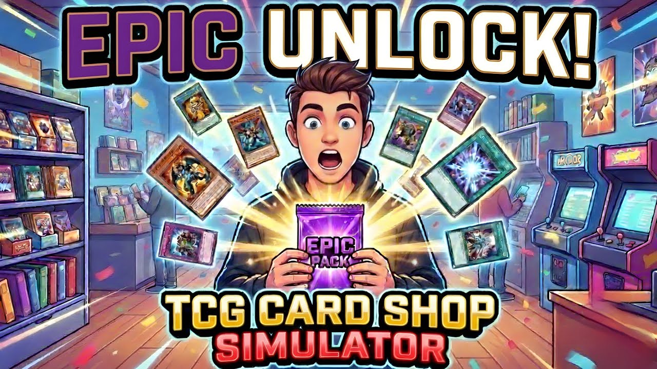 EPIC Cards Unlock TCG Card Shop Simulator {#4} In Telugu | TWP Telugu Gamer |#trandinggame#viralgame