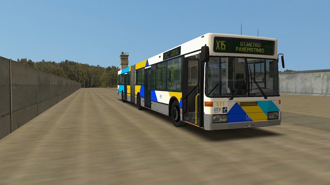 OMSI 2 GR | Athens repaint pack | Athens OSY (511-YKX7329)