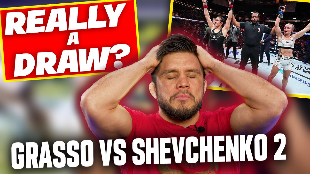 ROBBERY!? Cejudo reacts to controversial draw in Grasso vs Shevchenko 2 |