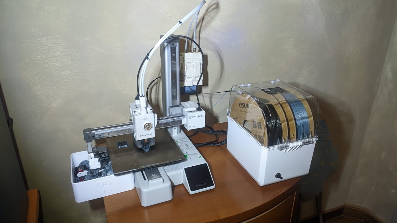 AMS BMCU 370c & Bambu Lab A1 mini, l' AMS lite alternativo funziona?